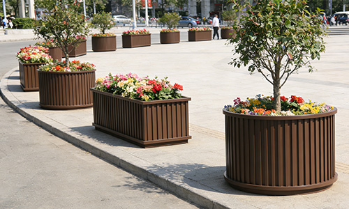 匠心筑景，品质赋能｜彩格尔新款花箱，重塑城市绿化新美学