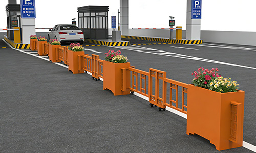封神！高速出入口首选｜可伸缩花箱护栏，高效又颜值拉满